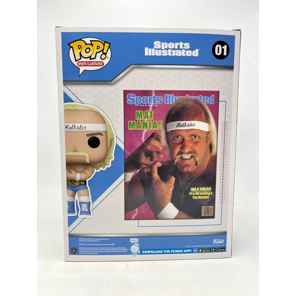 Funko Pop Sports Illustrated - WWE Hulk Hogan (#1, NEW, with case) - Picture 3 of 10